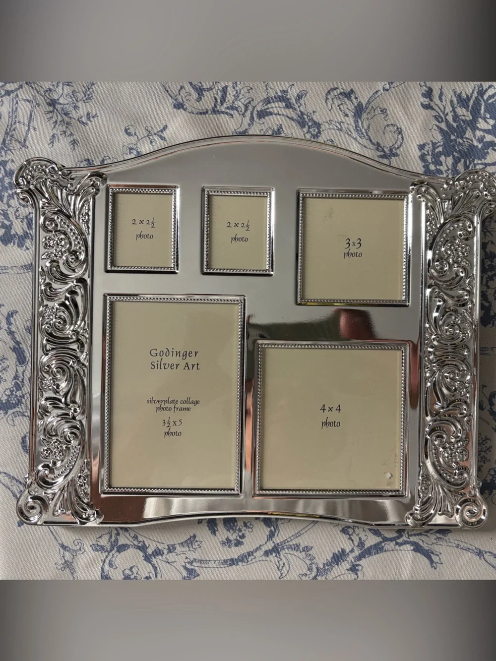 Godinger Silver Ornate Multi-Opening Photo Frame